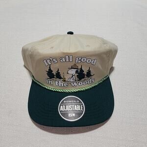 Snoopy '' It's all good in the woods'' hats snapback